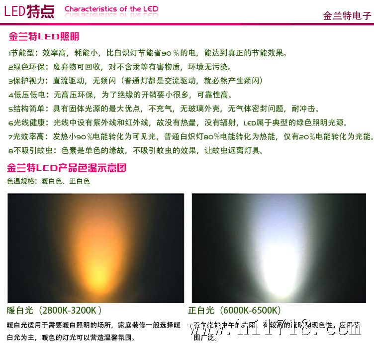 LED特点