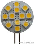 厂家推荐LED陶瓷G4汽车灯珠SMD5050 白光暖光 低压12V