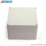 供应200*200*130mm塑料水盒 电源开关水盒 电缆过线盒