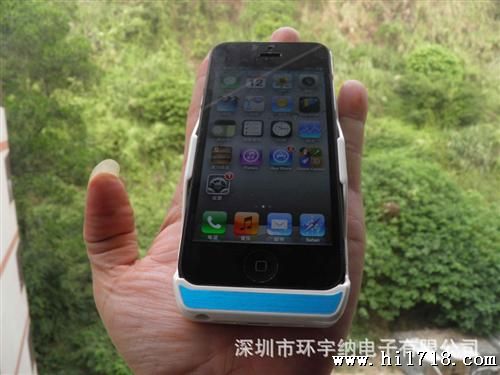 iphone5背夹电池，苹果5充电器，时尚iphone5应急充，保护背夹充