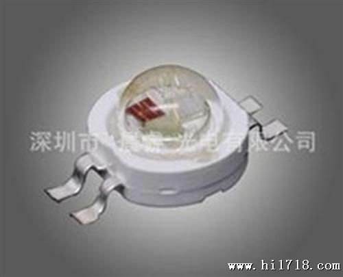 led 4W红蓝双色 蓝红双色 四脚/双脚灯珠 蓝色45mil/红色42mil