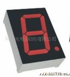 供应Led1位红色字数码管