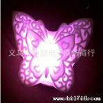 七彩发光蝴蝶灯