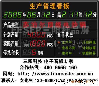 [江浙沪]大量供应生产电子看板、计数器、LED显示屏!(图)