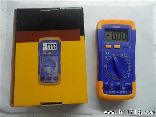 数字万用表 A830L  830L 带背光灯，数据保持！