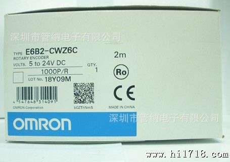 供应OMRON欧姆龙 旋转编码器 E6A2-CW5C 100P/R 原装