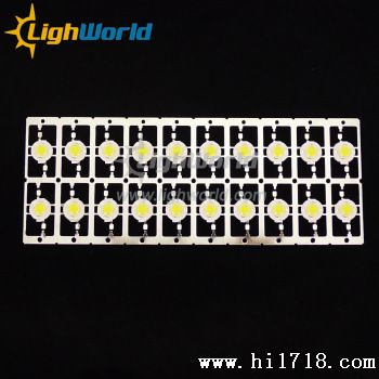 1W仿流明大功率LED模顶代加工 机器自动注胶 日产能40K以上