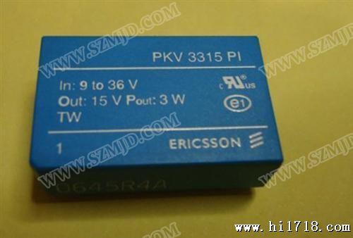 供应ERISSON（电源模块）PKC2132PI  PKV3315PI