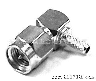 JR同轴射频连接器，RF——SMA90度线端系列供应！！
