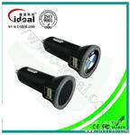 原厂出口精品,一年质量,供应CE,FCC,ROHS光环车充充电器