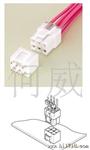 供应JST6.2mm间距VL系列线对板连接器塑胶胶壳 VLP-02V