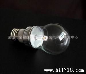 E27 4W 大功率LED 透明球泡 日本SHARP