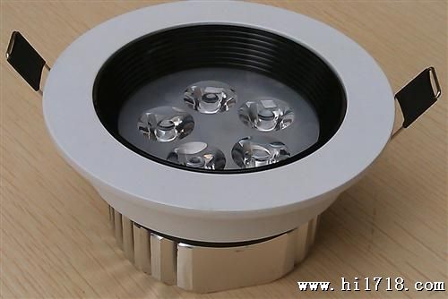【厂价】新款天花灯 5*1W大功率 仿流明LED灯珠