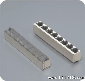 单胞RJ45网络接口 双胞8P8C插座 不带滤波器