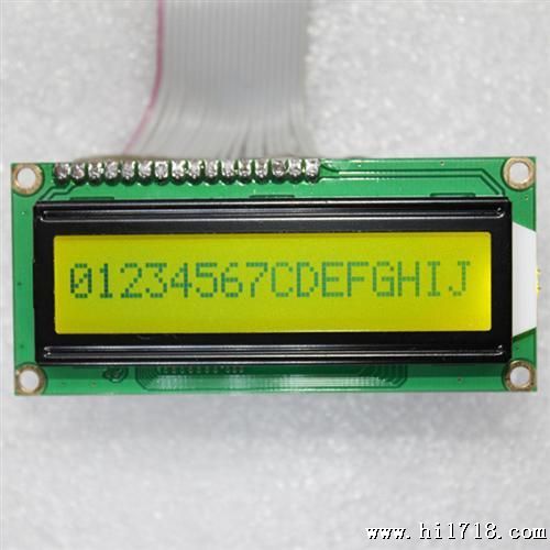LCDLCM1601A液晶屏显示模组模块段码点阵定制80*36黄绿蓝模灰模