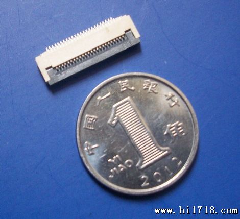深圳厂家供FFC/FPC连接器 PH0.5mm 24PIN 掀盖式 H2.0