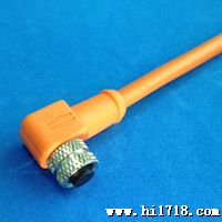 生产M8航空插头，M8连接器/M84孔带电缆插头