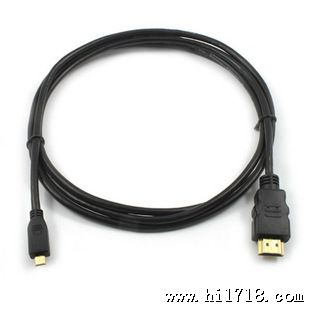 MICRO HDMI转HDMI线 高清连接 手机XT928 XT910平板电脑A500
