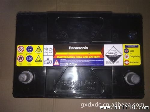 panasonic免维护蓄电池55D26L 松下