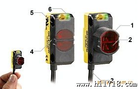 QS18VN6RB、QS18VN6RBQ光电传感器