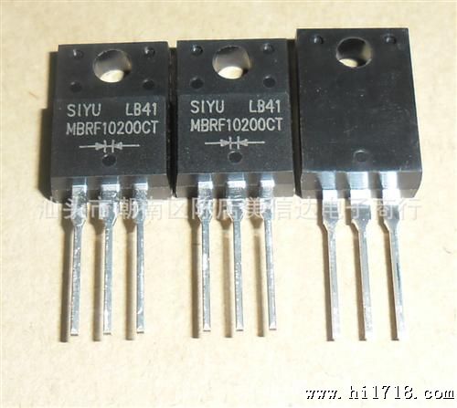 【美信达】100%原装 RF10200 10A200V 肖特基二管