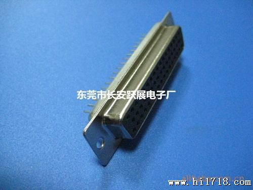 D-SUB HDP 50P 母座 180度插板式 电子连接器