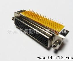 DB104P 90度插板母头