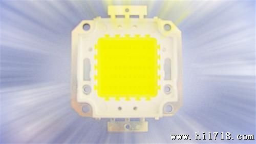 供应70W大功率LED集成光源,1W-100W大功率LED灯珠铜支架