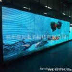 杭州煜彩电子科技 生产 p10厂家全彩压铸 LED电子液晶显示屏