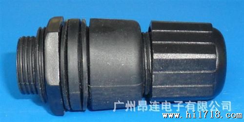 批发RJ45 水尘连接器 M25室外ap水接头 网线连接直通头