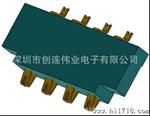 4P2.5PH 沉板电池座 侧压式连接器