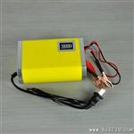 优信 汽车电瓶充电器 便携蓄电池智能充电器12V6A 33-2A1701