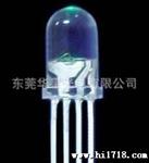 5MM  全彩共阳 雾状 亮 LED发光二管   RGB四脚可来样订做