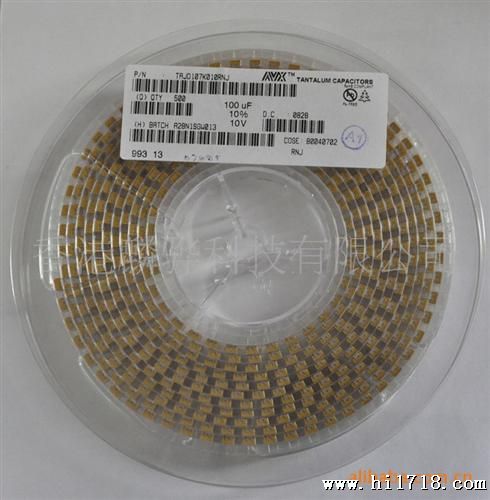 D型 100UF 10V X贴片钽电容