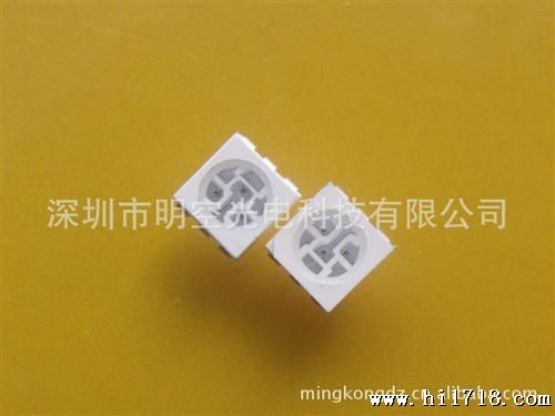 长期供应三芯片贴片L50紫光 led发光二管 亮5050紫灯