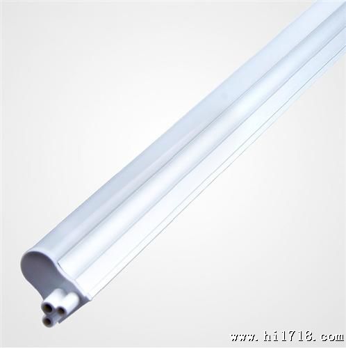 欧诺拉4w一体化led灯管 t5 亮0.3m日光灯管全套 白色暖白光