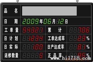 大量供应生产电子看板、计数器、LED看板、led显示屏!(图)