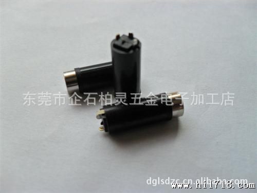 供应3.5MM立体塑胶母座 镀镍 3.5塑胶母座
