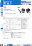 欧姆龙 小型旋转式编码器 E6C3-A  omron 微型 光电传感器