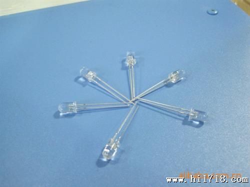 供应 5MM白发蓝长脚LED  &亮  发光二管 质量稳定