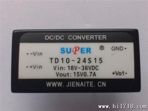 dc/dc高频电源模块TD10-24S15开关电源