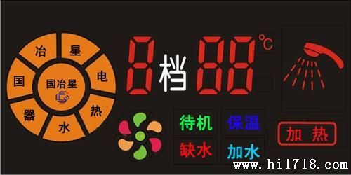 LED数码彩屏/LED数码显示管/国冶星