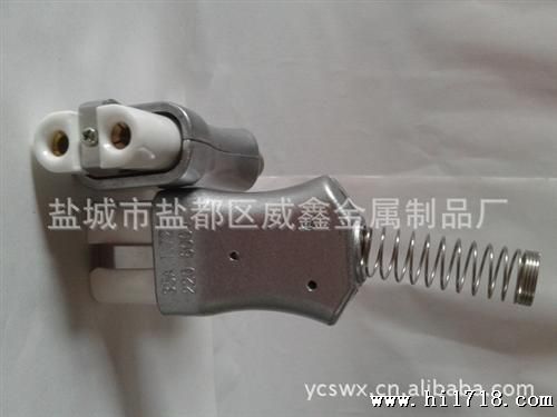 大量批发供应熨斗插头  加热圈大功率合金插头