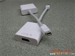 电脑周边连接器 MINI DP TO DVI/HDMI/VGA转接线（影音同步）