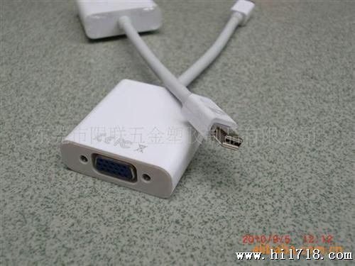 电脑周边连接器 MINI DP TO DVI/HDMI/VGA转接线（影音同步）