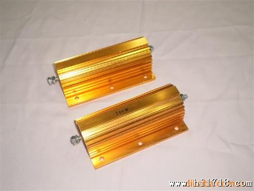150W黄金铝壳电阻