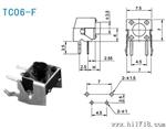 轻触式按键开关 TC-06F
