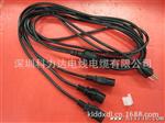 UL美标电源线三插+Y型+三个品字尾电源线