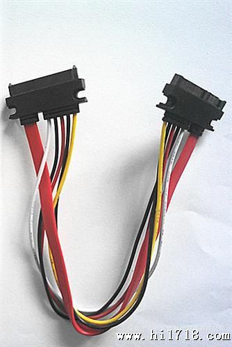 SATA7+15P公对母/电脑连接器/移动光驱线