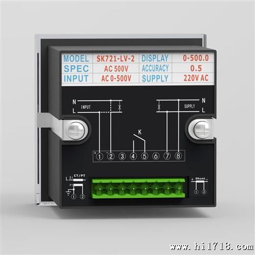 普通型交流数字电压表 数显电压电流表 精密仪表批发